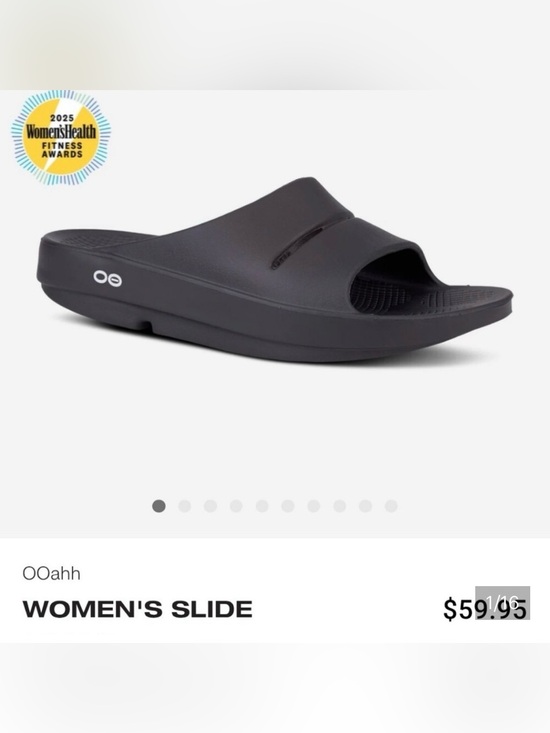 OOFOS Shoes - OOFOS Women's OOahh Slide - Black